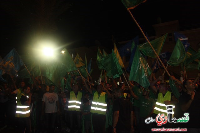 فيديو : شباب عائلة صرصور : لا نريد ان تباع كفرقاسم في المزاد العلني  